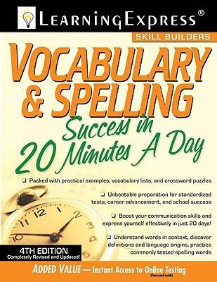 Vocabulary &amp; Spelling Success in 20 Minutes a Day