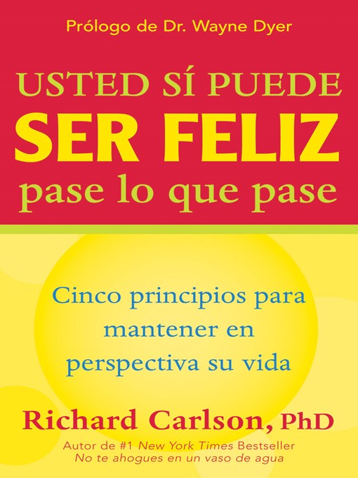 Usted si puede ser feliz pase lo que pase