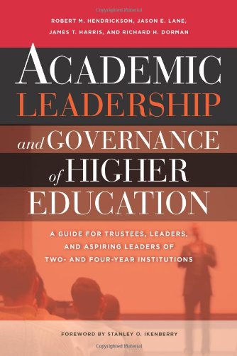 Academic Leadership and Governance of Higher Education