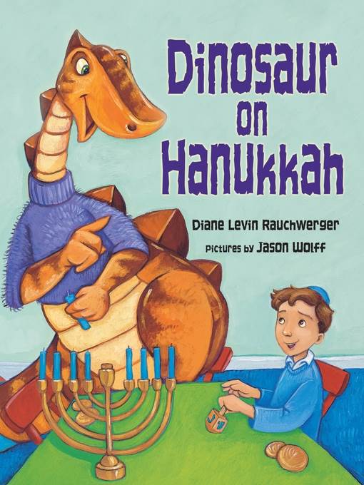 Dinosaur on Hanukkah