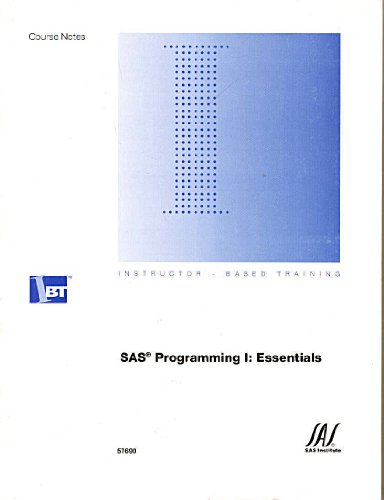 SAS Programming I 