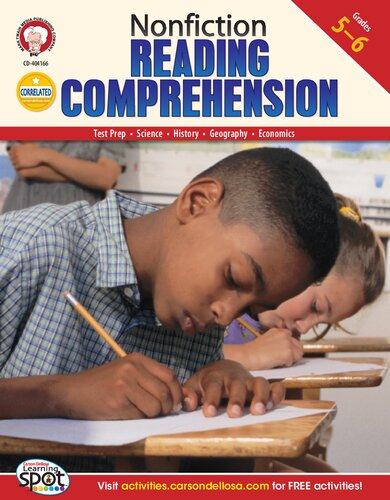 Nonfiction Reading Comprehension, Grades 5 - 6