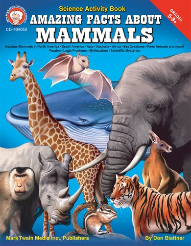 Amazing Facts about Mammals, Grades 5 - 8