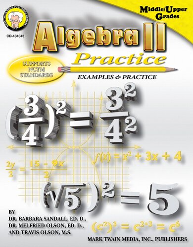 Algebra II Practice