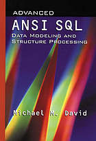 Advanced Ansi Sql Data Modeling And Structure Processing