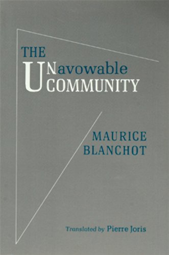 The Unavowable Community