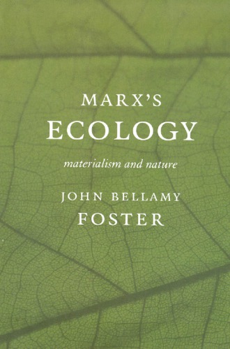 Marx's Ecology