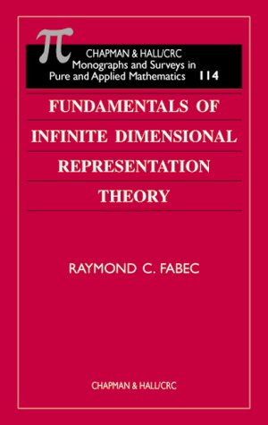 Fundamentals of Infinite Dimensional Representation Theory