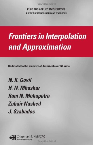 Frontiers in Interpolation and Approximation