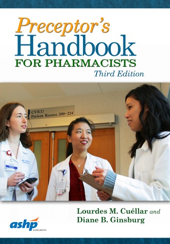 Preceptor's Handbook for Pharmacists