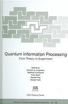 Quantum Information Processing