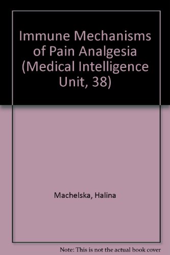 Immune Mechanisms of Pain Analgesia