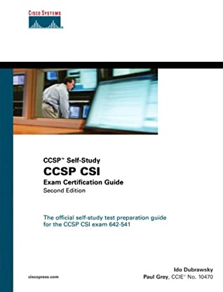 Ccsp Csi Exam Certification Guide [With CDROM]