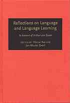 Reflections on Language and Language Learning