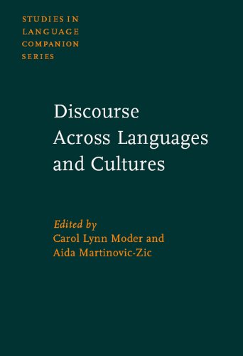 Discourse Across Languages and Cultures