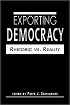 Exporting Democracy