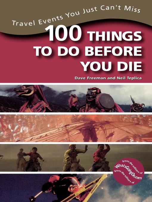 100 Things To Do Before You Die