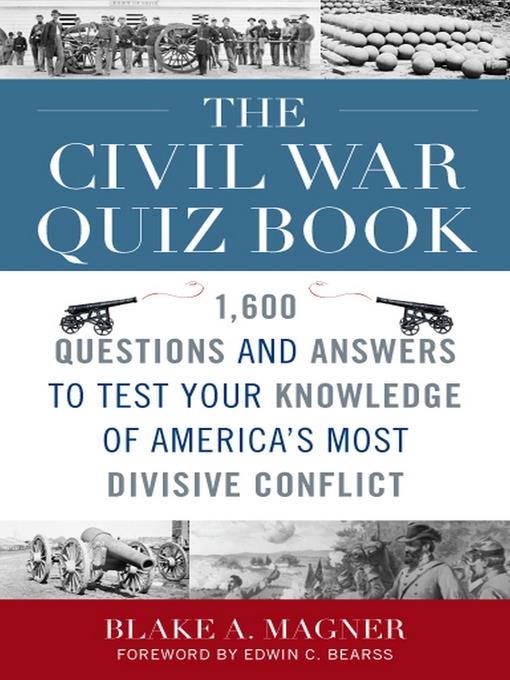 The Civil War Quiz Book