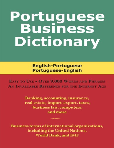 Portuguese Business Dictionary