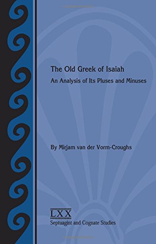 The Old Greek of Isaiah