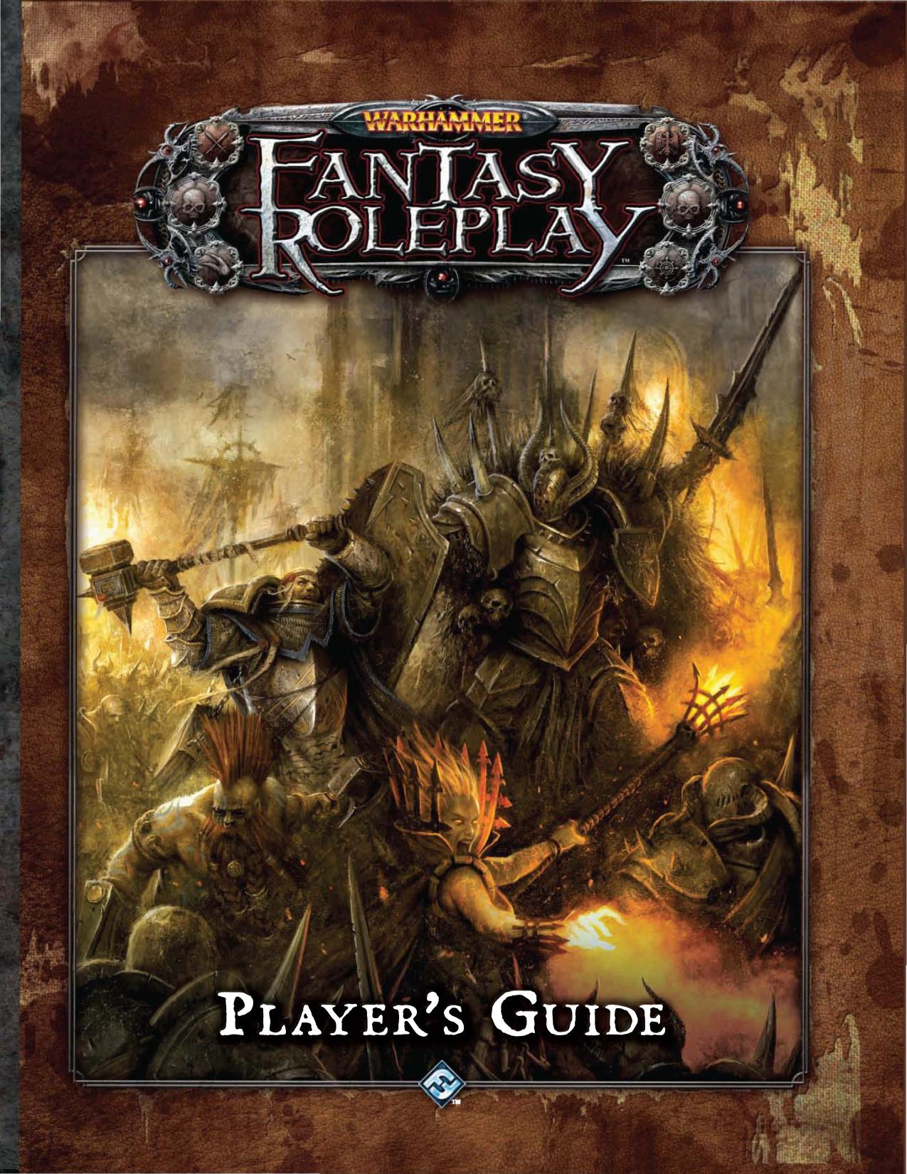 Warhammer Fantasy Roleplay Player's Guide