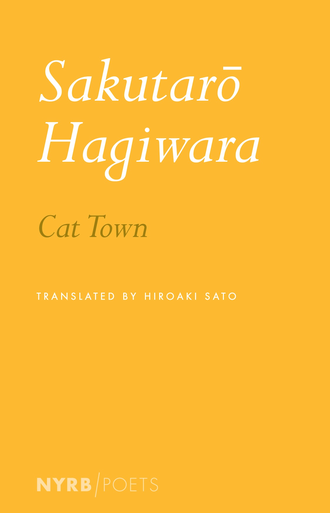 Cat Town (NYRB Poets)