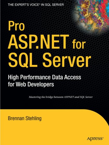 Pro ASP.NET for SQL Server