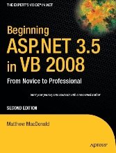 Beginning ASP.NET 3.5 in VB 2008