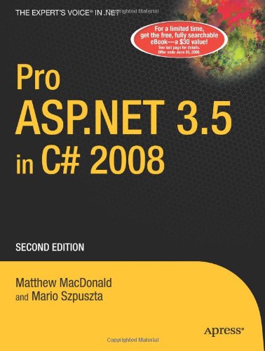 Pro ASP.NET 3.5 in C# 2008