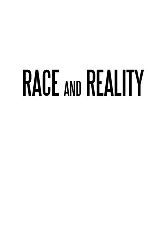 Race and Reality