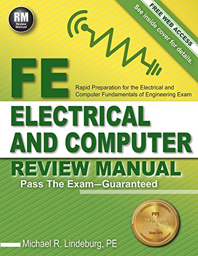 PPI FE Electrical and Computer Review Manual – Comprehensive FE Book for the FE Electrical and Computer Exam