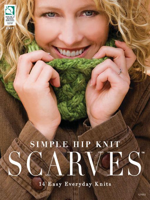 Simple Hip Knit Scarves