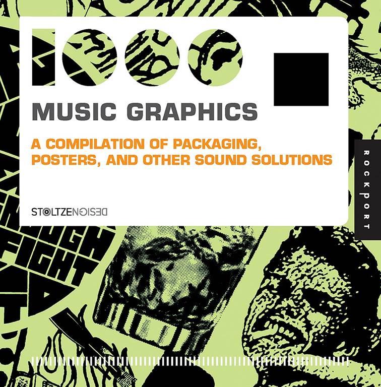 1,000 Music Graphics (mini): A compilation of packaging, posters, and other sound solutions (1000 Series)