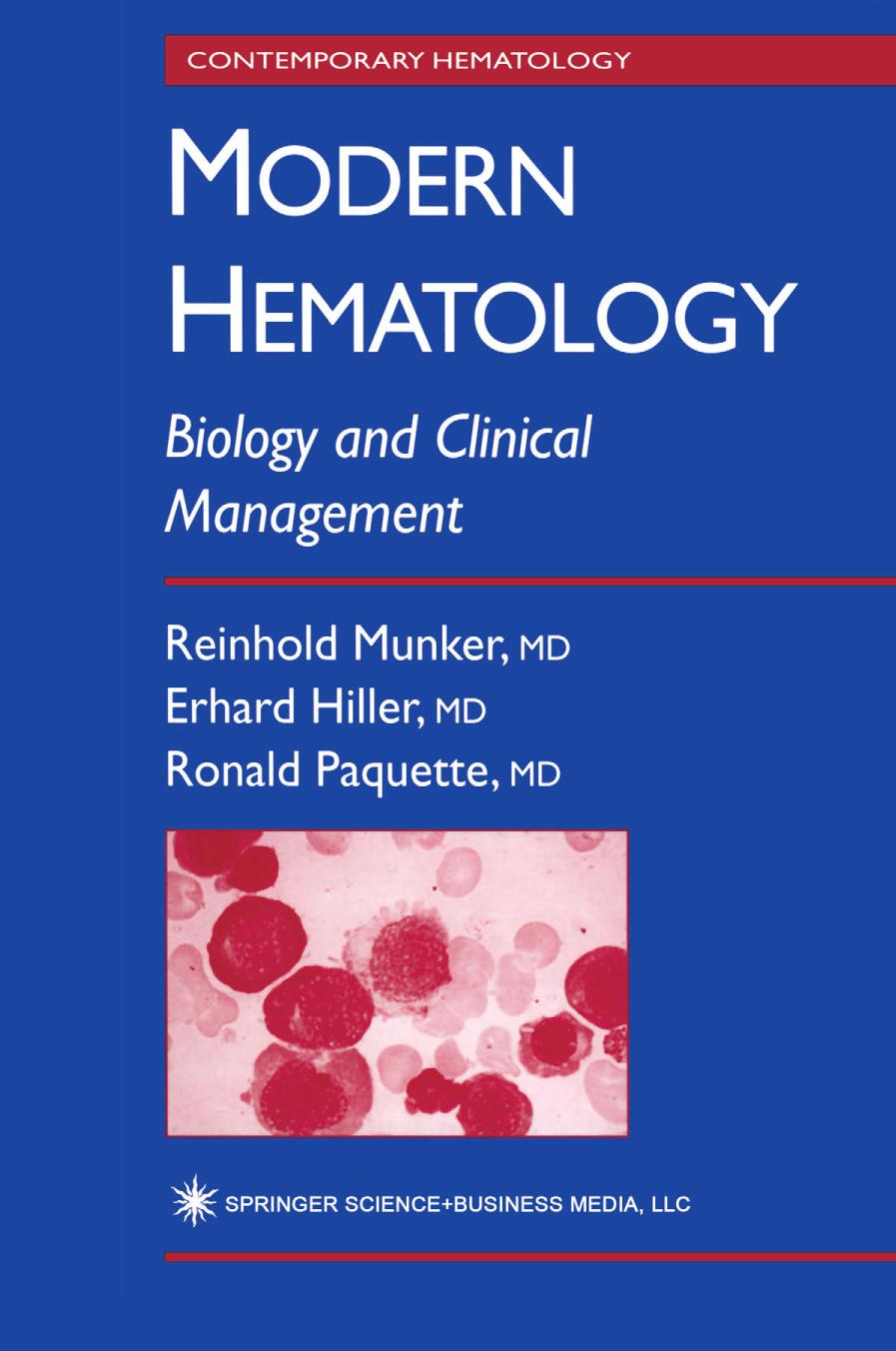 Modern Hematology