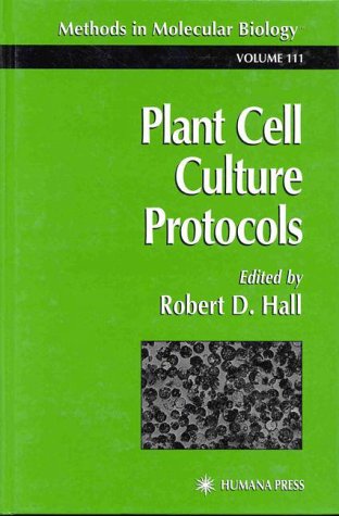 Plant cell culture protocols