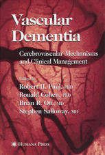 Vascular Dementia : Cerebrovascular Mechanisms and Clinical Management