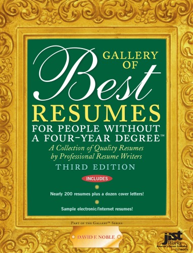 Gallery of Best Resumes for People Without a Four-Year Degree
