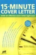 15 Minute Cover Letter