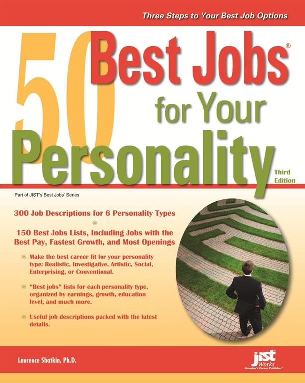 50 Best Jobs for Your Personality, 3E