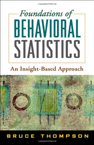 Foundations of Behavioral Statistics