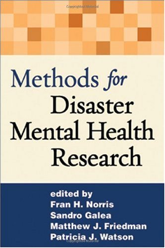 Methods for Disaster Mental Health Research