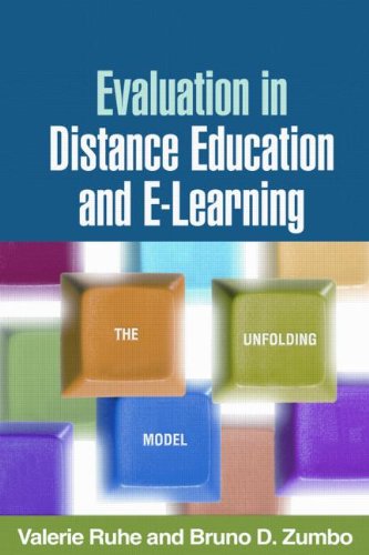 Evaluation in Distance Education and E-Learning