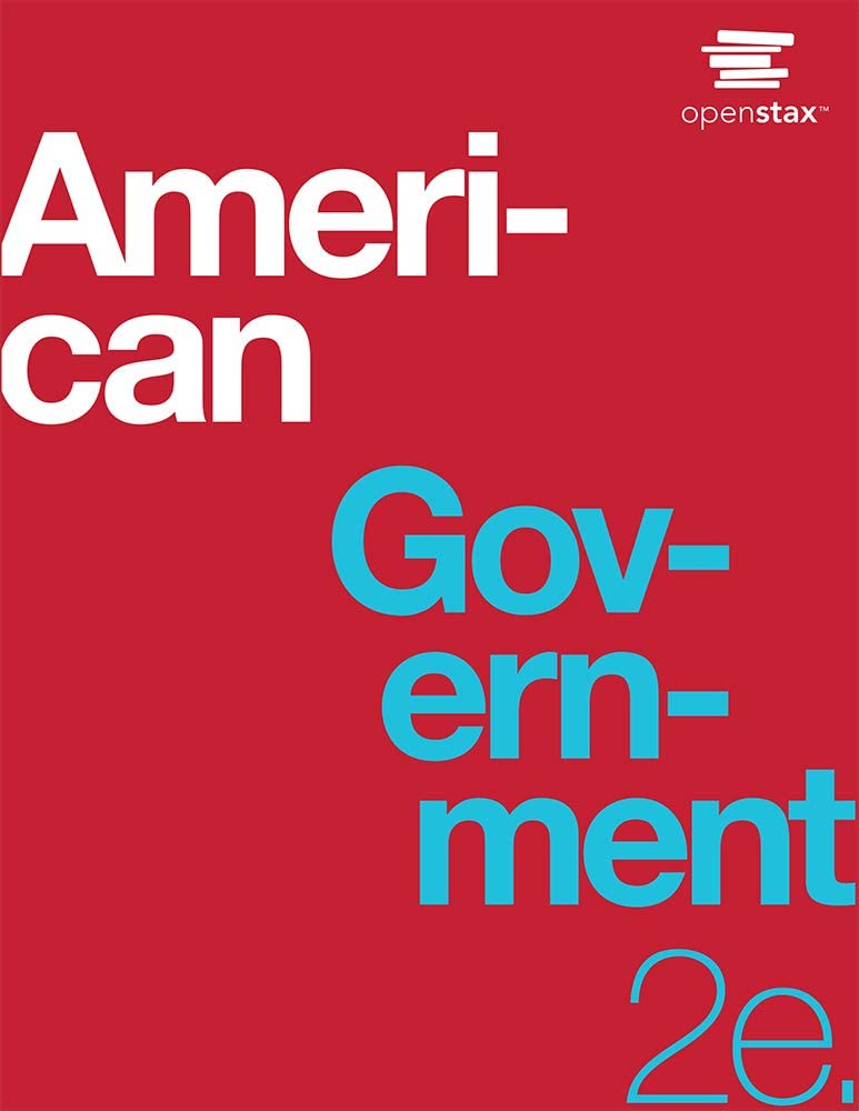 American Government 2e by OpenStax (paperback version, B&amp;W)