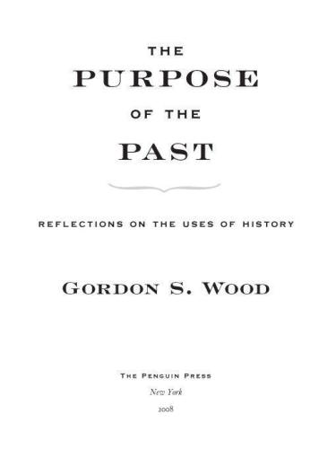 The Purpose of the Past