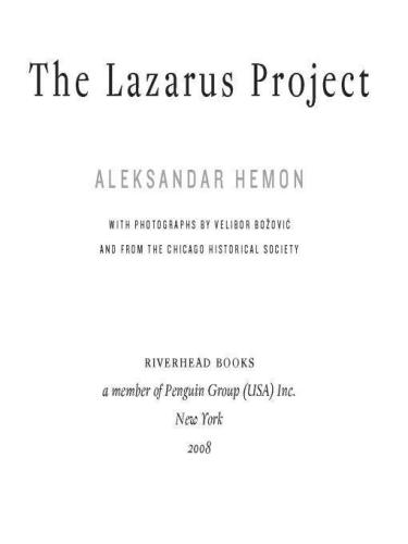 The Lazarus Project