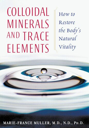 Colloidal Minerals and Trace Elements