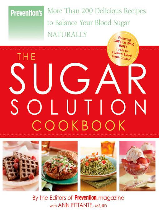 Prevention the Sugar Solution Cookbook