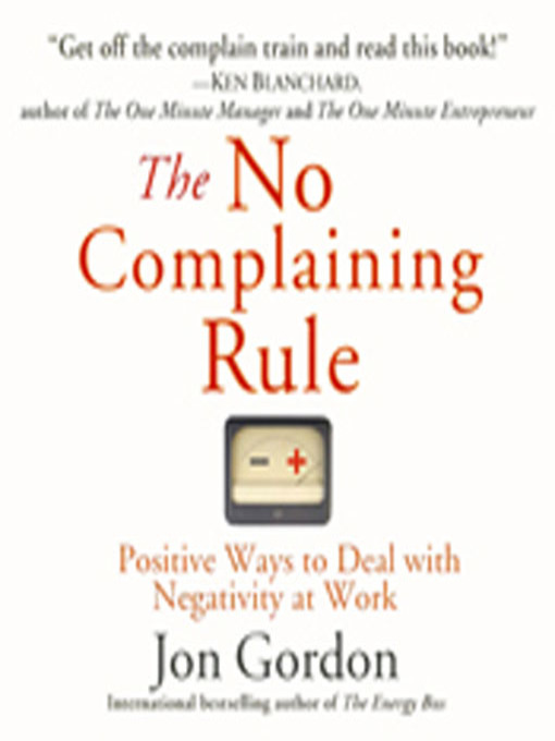 The No Complaining Rule