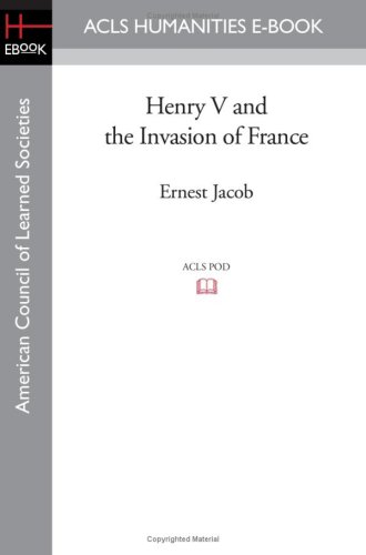 Henry V And The Invasion Of France