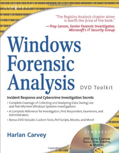 Windows Forensic Analysis DVD Toolkit [With DVD]